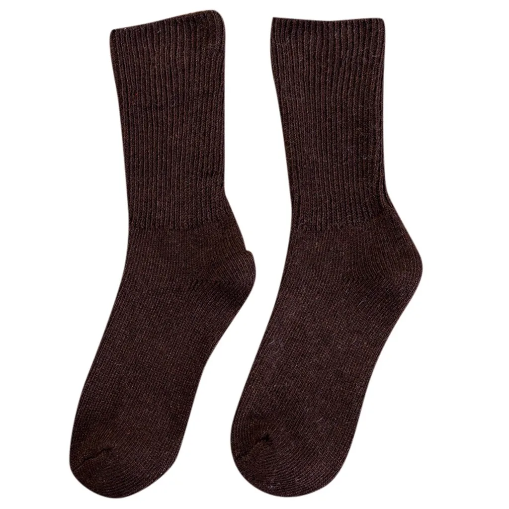 Женские носки, осенне-зимние хлопковые короткие носки в полоску, Повседневная Уличная одежда, милые женские носки для девочек кофейного цвета