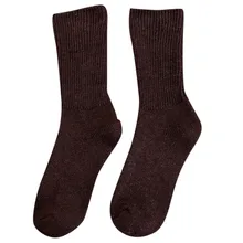 Женские носки, осенне-зимние хлопковые короткие носки в полоску, Повседневная Уличная одежда, милые женские носки для девочек кофейного цвета