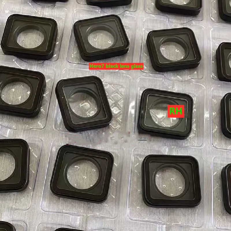 NEW Original Black For GoPro Hero 7 Lens Cover Zoom Glass UV Hero7 Silver / White Action Video Camera Repair Part