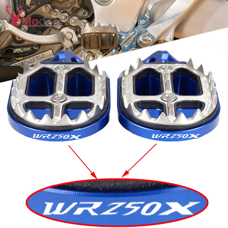 Для Yamaha WR250X WR250R 2007- WR250 R/X WR 250R аксессуары для мотоциклов металлические ножные педали мотоциклетные подставки для ног подножки