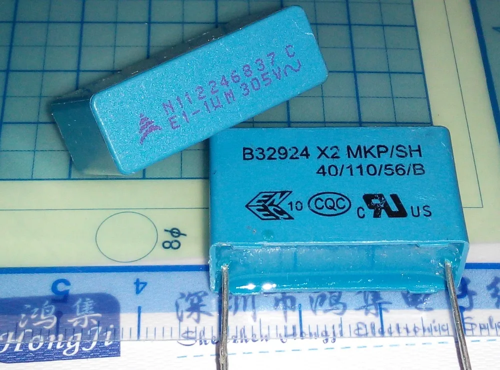 Новые и оригинальные B32924 X2 MKP 1 мкФ 3000 V 305 MKP/SH M 275VAC P = 105 мм 27 5 шт. | Электроника