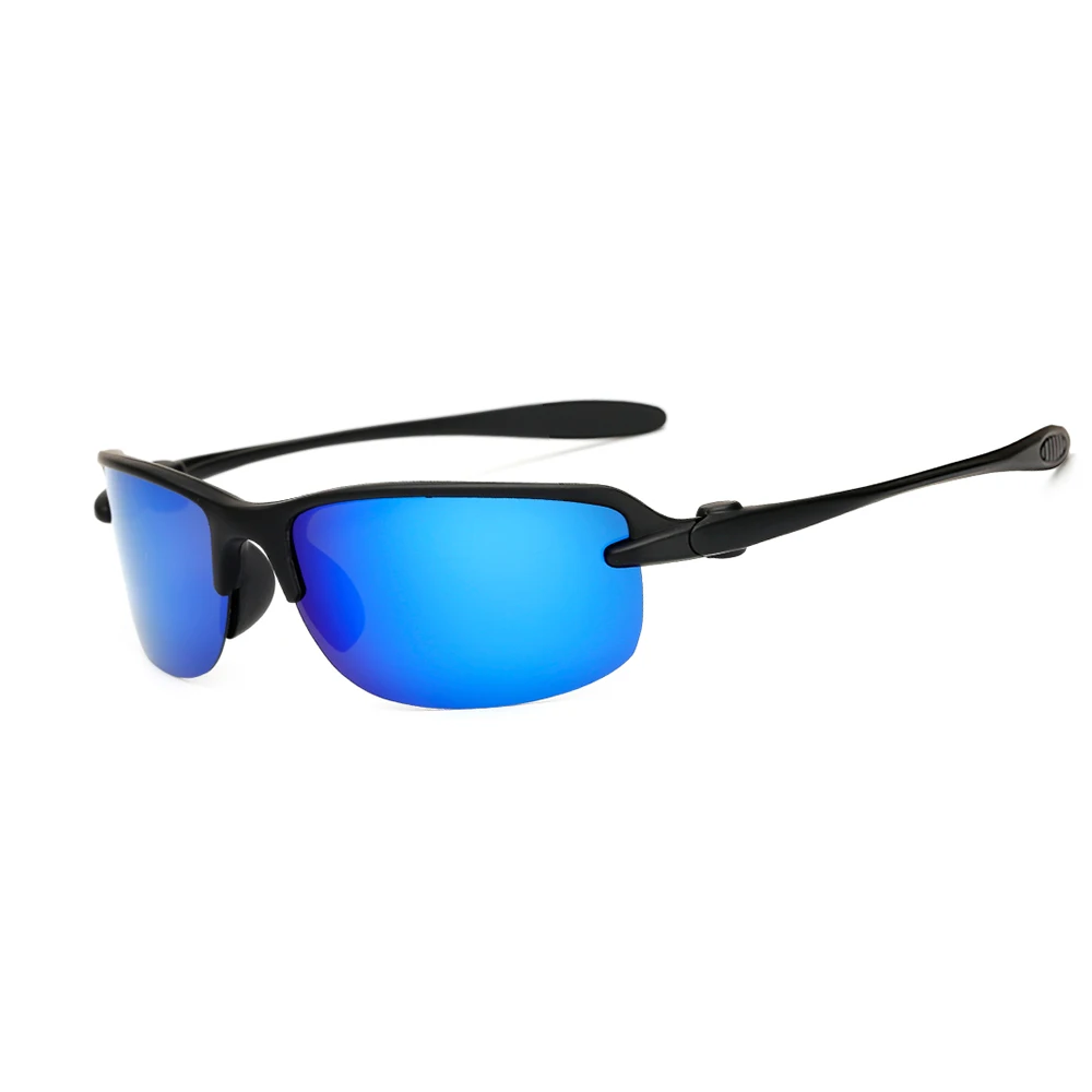 C03 Black Blue Lens AIELBRO, Мужские поляризационные солнцезащитные очки, TAC Lens, спортивные очки для горного велосипеда, рыбалки, пеших прогулок, женские солнцезащитные очки для вождения на открытом воздухе - Цвет: C03 Black Blue Lens
