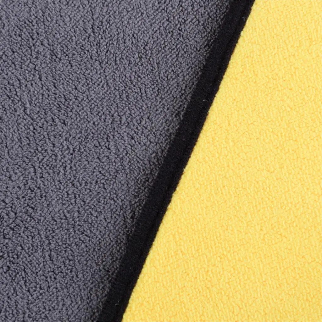 DWCX 3pcs Universal Microfiber Car Cleaning Towel Washing Cloth Rag Dry Ultra Absorbent Soft Polyester Fiber