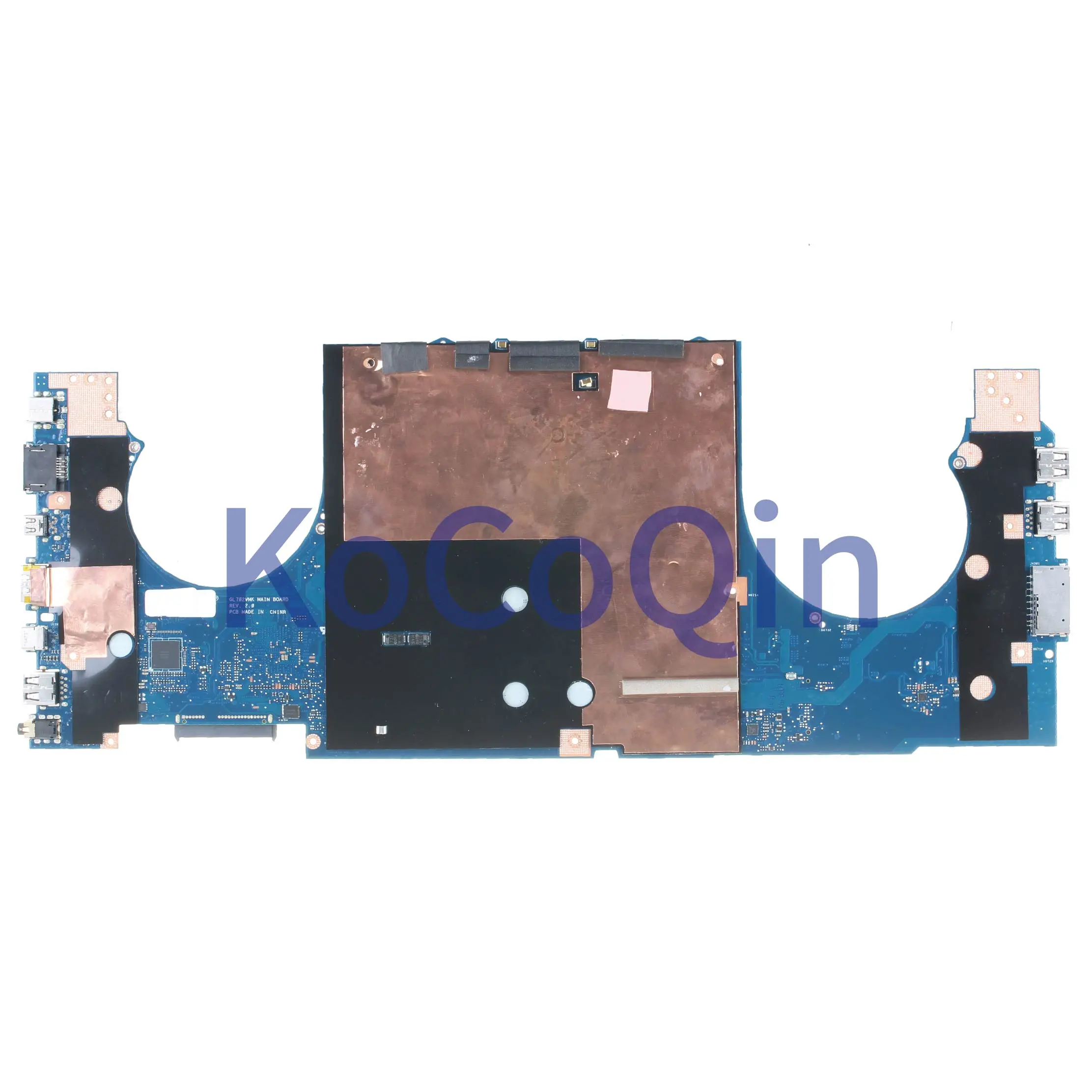  KoCoQin Laptop motherboard For ASUS GL702VMK GL702VML GL702VM I7-7700HQ GTX1060 Mainboard REV:2.0 S