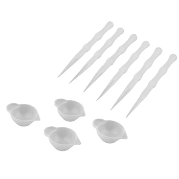 

10x Silicone Resin Glue Tool Measuring Mixing Cup For Jewelry Resin Stirrers