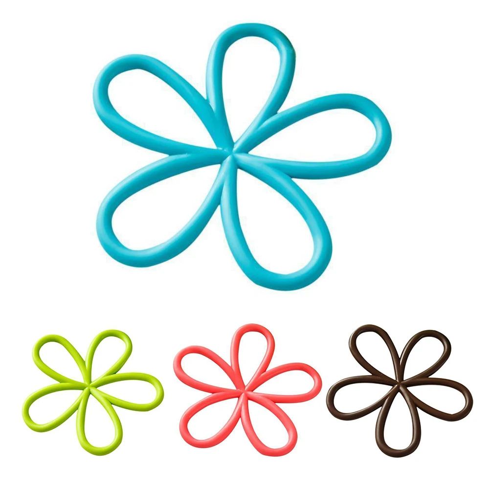 

1pc Placemat for Kitchen Creative Pvc Dining Table Mat Plum Pads Bowl Pad Coasters Waterproof Table Decor Pad Slip-Resistant Pad