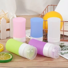 38 мл Портативный Силиконовые Путешествия бутылки многоразового использования пустые, для косметического крема лосьона шампунь для ванной контейнеры бутылки многоразового использования