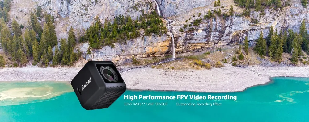 Runcam 5 самая маленькая 12MP 4K камера HD Запись 145 градусов NTSC/PAL 16:9/4:3 переключаемая FPV камера мини-камера для радиоуправляемого дрона