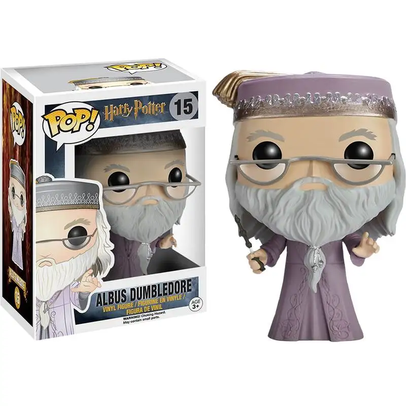 FUNKO POP NEW Harry Ron Snape Luna Добби Гермиона Brinquedos 10 см Виниловая фигурка Коллекционная модель с коробкой