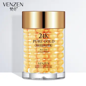 

24K Gold Eye Cream Moisturizing Anti Puffiness Anti Wrinkle Remove Dark Circle Anti-Aging Eye Care