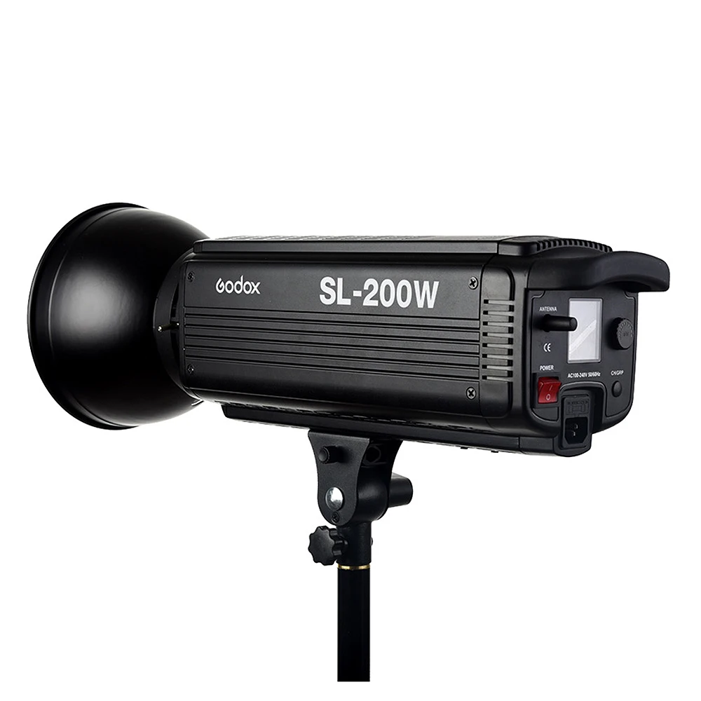 Godox SL200W 200Ws 5600K LCD Panel White LED Video Light Continuous Output Bowens Mount photo Studio Lighting lamp | Электроника