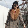 Faux Fox Fur Collar Fashion Fur Trim For Hood Winter Warm Furry Strips Fake Fur Collar Scarf For Down Coat Decor Shawl Scarves 6