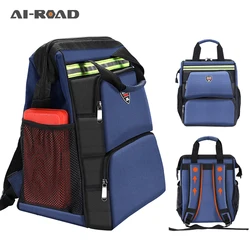Sac à dos multifonctionnel pour homme, organisateur de rangement pour électricien, Kit de réparation d'ascenseur, sac en toile de voyage de grande capacité 