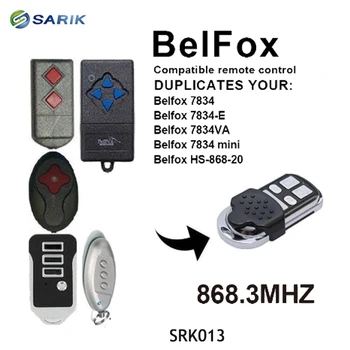 

BELFOX garage door replacement remote 868mhz rolling code Sliding cover 4 key button remote control Transmitter