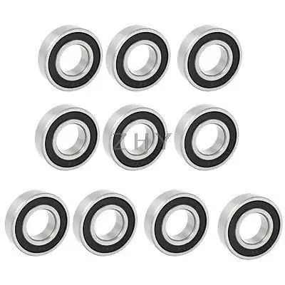 

6003RS 17mm x 35mm x 10mm Rollerblade Deep Groove Ball Bearing 10 Pcs