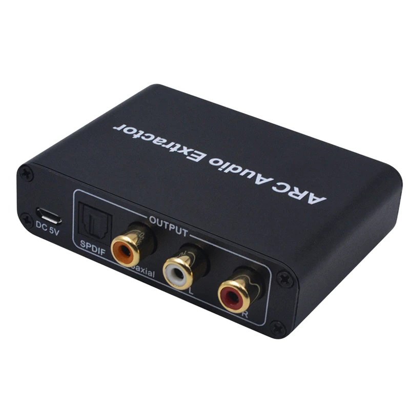 HDMI ARC адаптер ARC аудио экстрактор с цифровым коаксиальным 3,5 мм стерео аудио конвертер 999