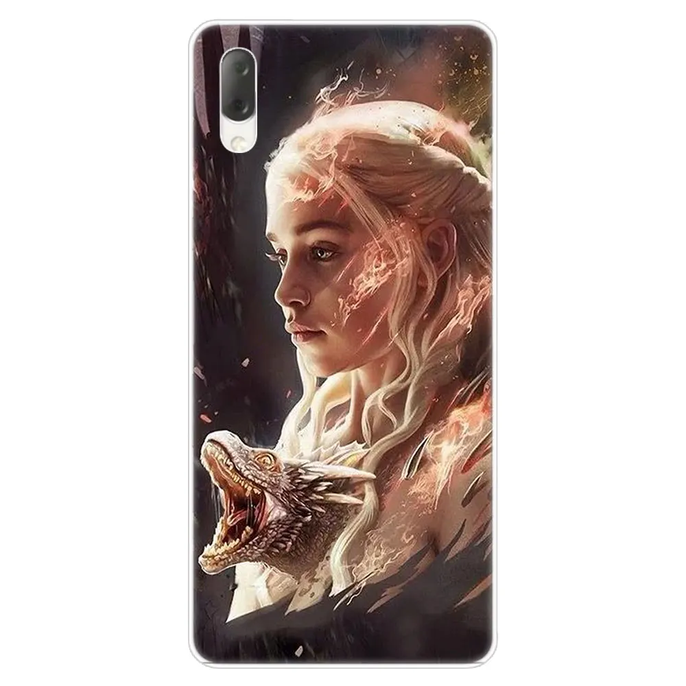 Daenerys Таргариен из сериала "Игра престолов" Игра престолов чехол для sony Xperia L1 L2 L3 X XA XA1 XA2 XA3 ультра 10 плюс E5 XZ XZ1 XZ2 компактный XZ3 XZ5 20