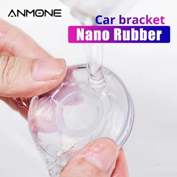 

ANMONE Hub Line With Home Multi-functional Magic Sticker Nano-traceless Lazy Car Mobile Phone Bracket Nano-sticker Washerable