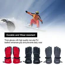 Новые водонепроницаемые и дышащие лыжные перчатки для верховой езды и бега, теплые перчатки для взрослых с пятью пальцами, все в одном, лыжные перчатки