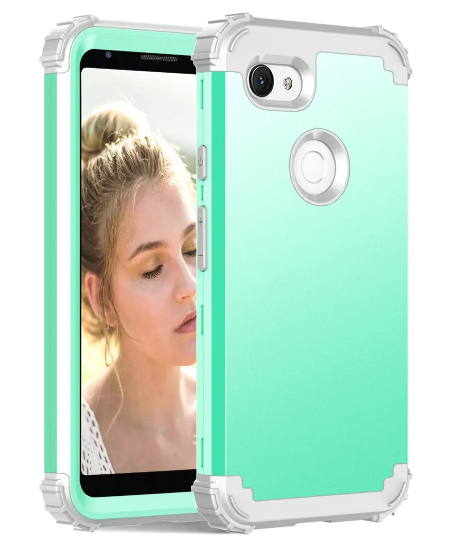 Heavy Duty Shockproof Armor Case for Pixel 3A XL - Ultimate Protection and Durability