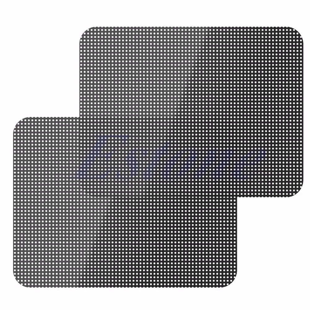 1 Pair Car Rear Window Sun Shade Sunshine Blocker Sun Visor Static Cling