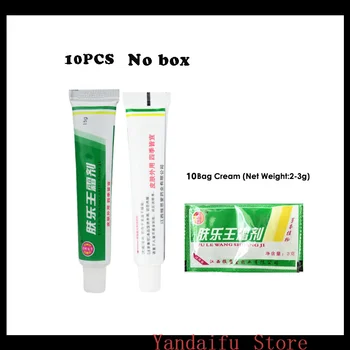 

10Pcs FULEWANG Skin Psoriasis Cream Dermatitis Eczematoid Ointment +Gift (No Box)