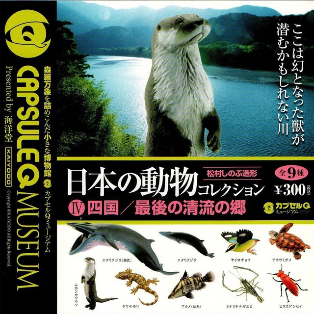 Japan Gashapon Capsule Toys Otter Whales Turtle Shrimp Kappa Japan Animal  Shikoku Series - Action Figures - AliExpress