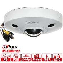 Dahua IPC-EBW81242 12MP Ultra HD Vandal-proof IR Netzwerk Fisheye Kamera IP67 AI fisheye Kamera DH-IPC-EBW81242 fisch ip kamera