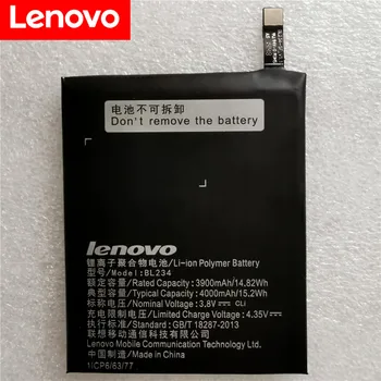 

New 100% Original For Lenovo P70 Battery BL234 4000mAh li-ion Back-up Battery for Lenovo P70 P70t P70-T Smartphone