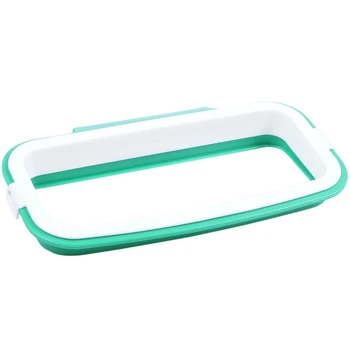 

Hanging Cabinet Kitchen Cabinet Rear Door Storage Shelf Storage Shelf Bags Green + White