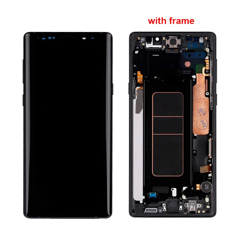 AMOLED для samsung Galaxy Note 9 N960 N960F N960D N960DS ЖК-дисплей сенсорный экран сборка ЖК-замена
