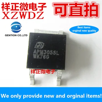 

10pcs 100% orginal new APM3055L original TO-252 SMD N-channel MOS field effect tube APM3055 30V 12A