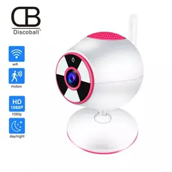 Беспроводная ip-камера Discoball HD 1080P для домашней безопасности, ip-камера наблюдения, Wifi, ночное видение, детский монитор, CCTV камера