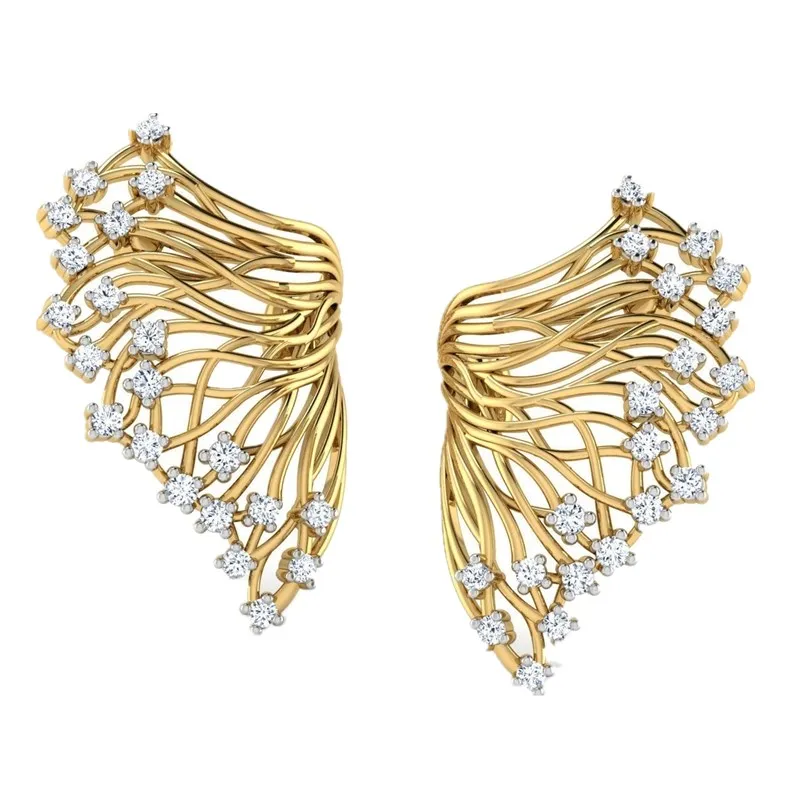 2019 горячая Распродажа материал из розового золота стразы в форме бабочки