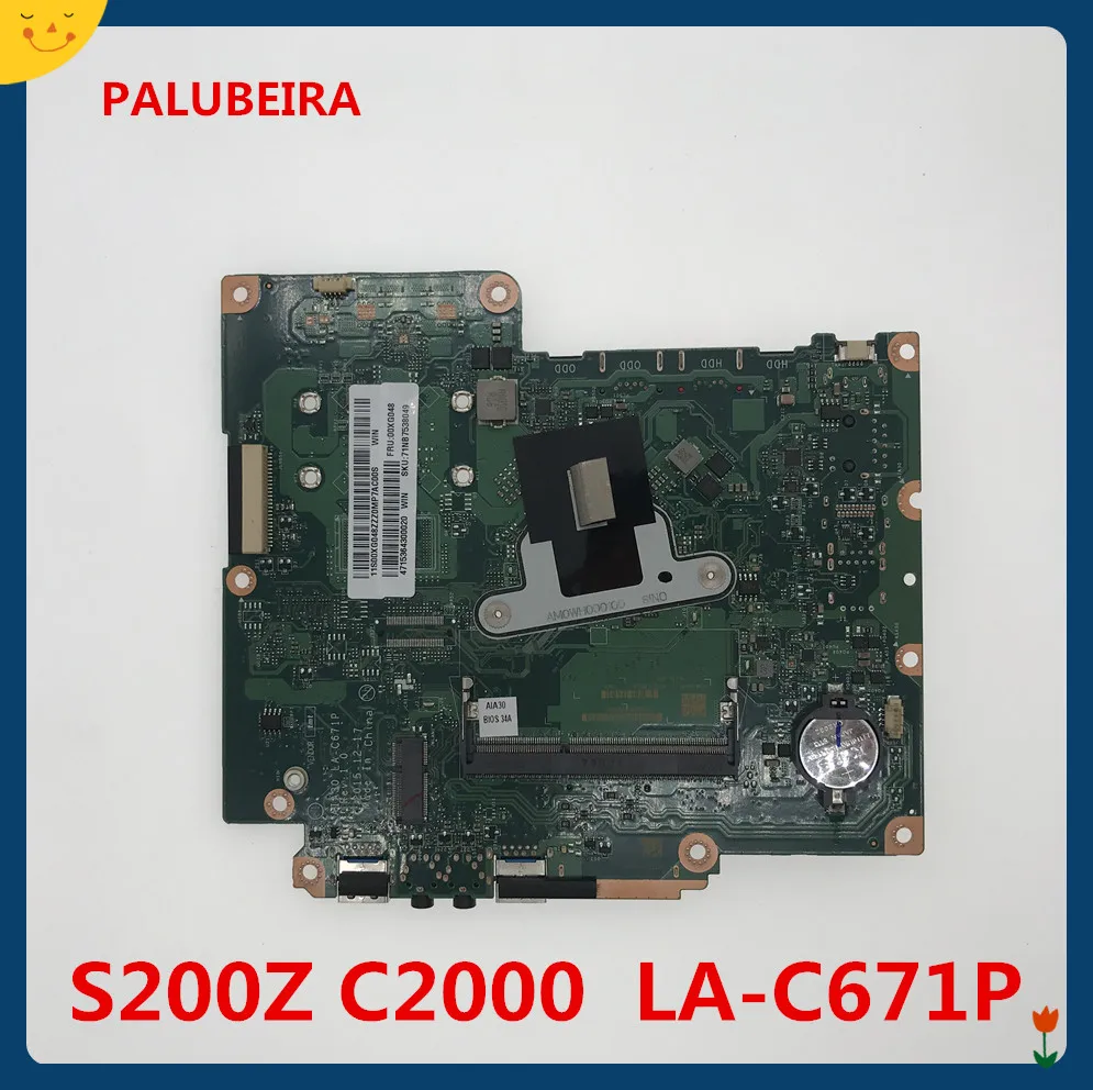LA-C671P основная плата подходит для lenovo S200Z C2000 материнская плата AIO N3700 AIA30 IBSWSC 03T7441 протестирована полностью