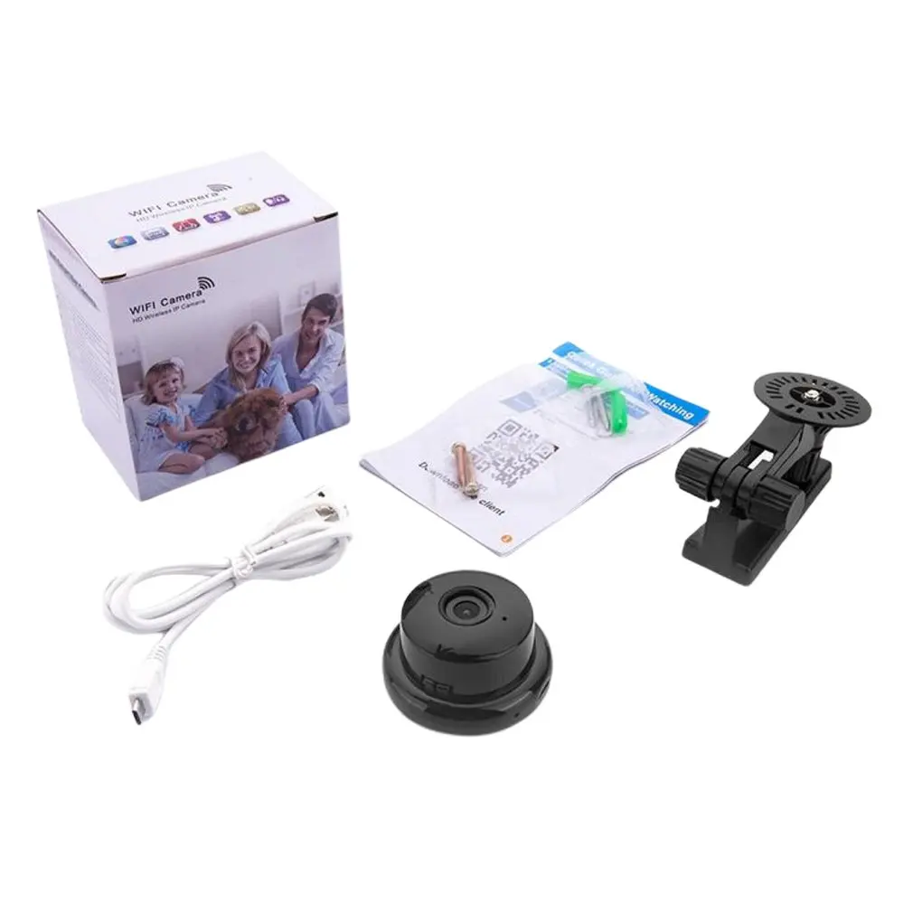 

V380 Camera Outdoor Sports Small Camera 1080p Aerial Camera Driving Recorder Round Spherical Portable Remote Monitor