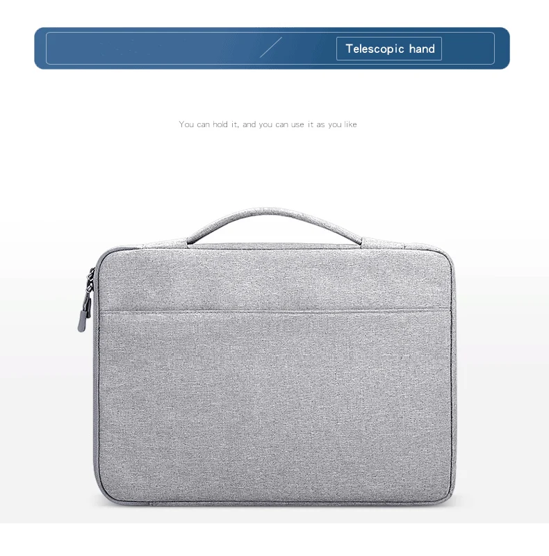

for Macbook Air Pro Retina 13.3 14.1 15.6 inch Laptop Handbag Multi-functional Notebook Sleeve Carrying