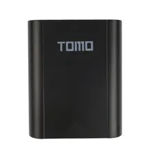 TOMO T4 Портативный 4x18650 литий-ионный аккумулятор DIY power Bank двойной выход интеллектуальный мобильный Банк питания без батареи