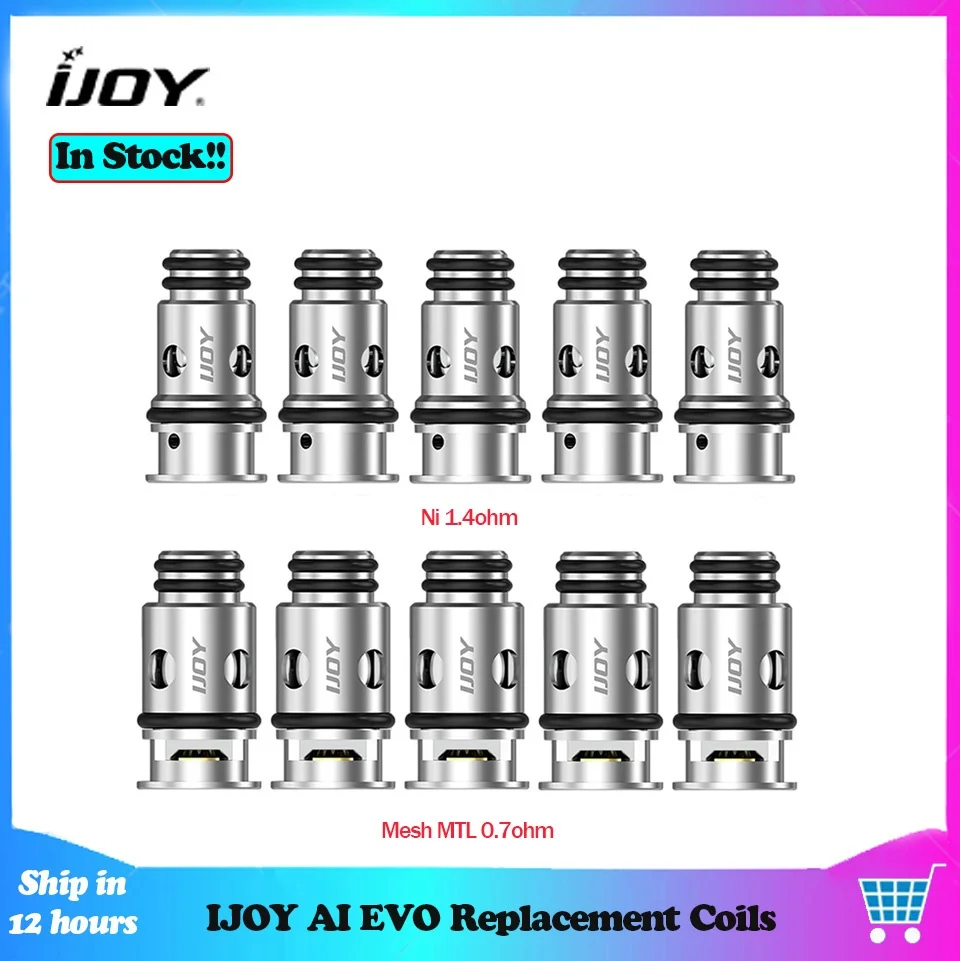 5 шт./10 шт./20 шт. оригинальная сменная катушка IJOY AI EVO 1 4 Ом сетка MTL катушки/ohmE