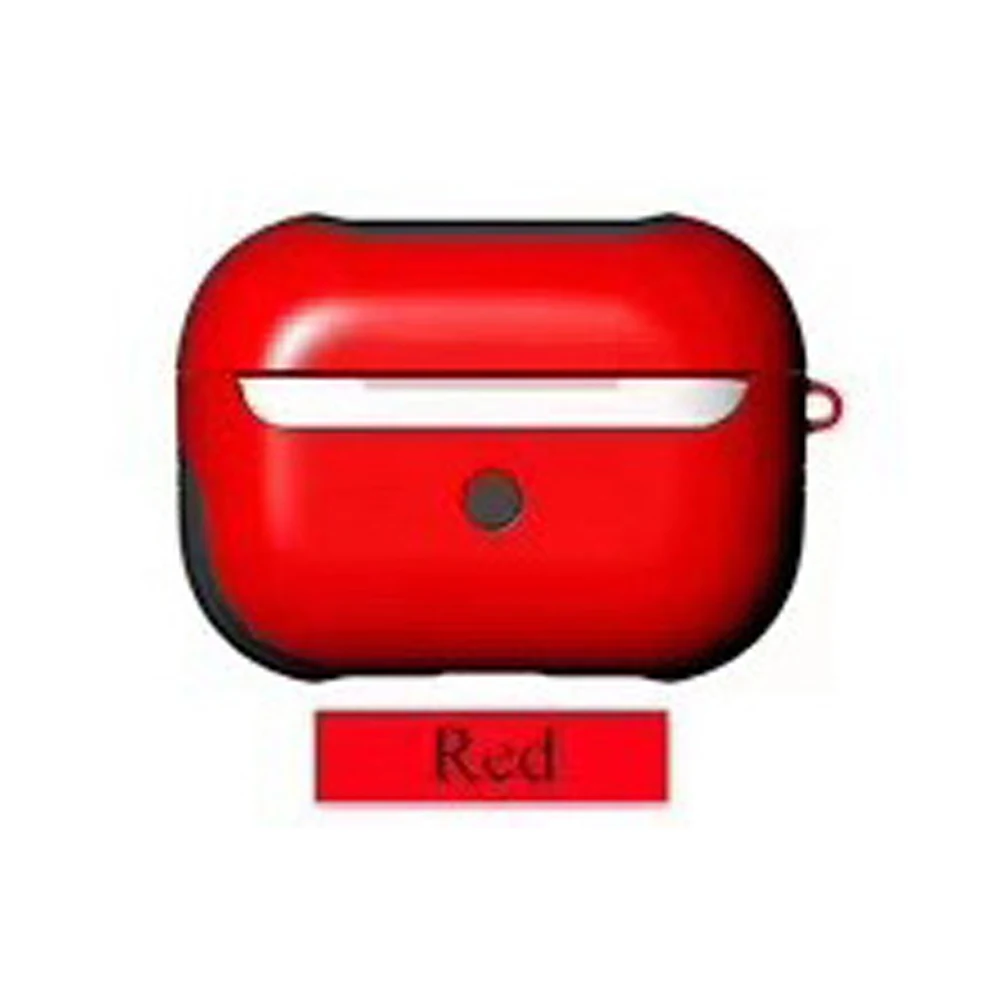 Роскошный чехол для Air pods силиконовый s мягкий ТПУ + ПК двухслойный защитный Apple