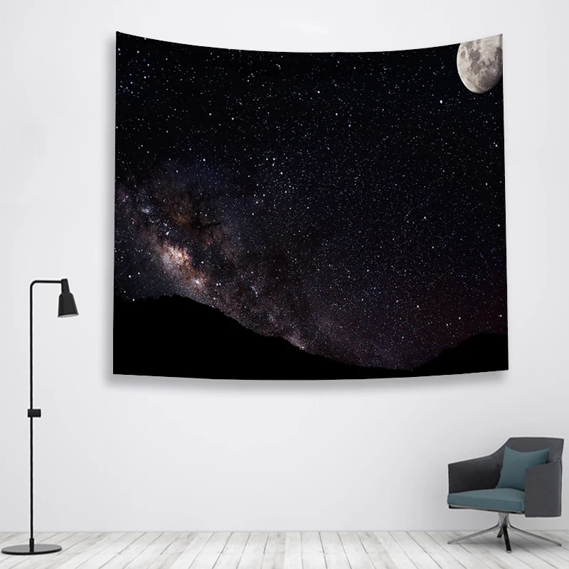 Фэнтези звездное небо стены Ttapestry висячие украшения богемный пляжный коврик дом Декор общежития МАНДАЛА ГОБЕЛЕН колдовство хиппи - Цвет: 1-21