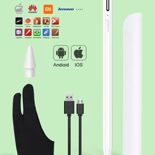 Pour iPad crayon stylet pour Apple crayon 1 2 stylo tactile pour tablette IOS Android stylet pour iPad Xiaomi Huawei crayon téléphone