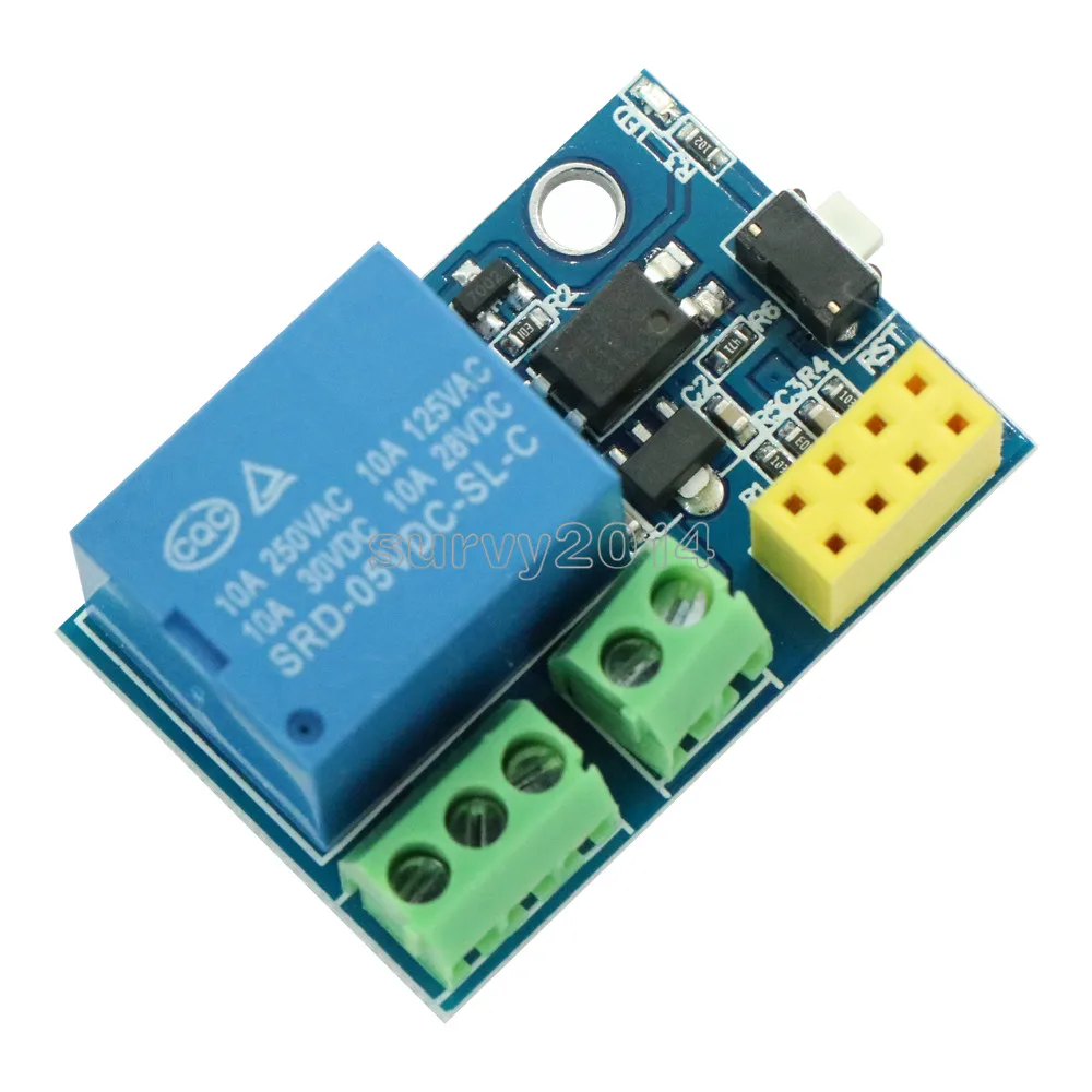 ESP8266 5 в Wi-Fi Релейный Модуль DS18B20 DHT11 RGB светодиодный пульт управления, умный дом, пульт дистанционного управления, телефонное приложение, ESP-01S