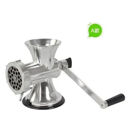 Outdoor Tool Suction Cup Household Hand-operated Aluminum Alloy Meat Mincer Sausage Filling Machine