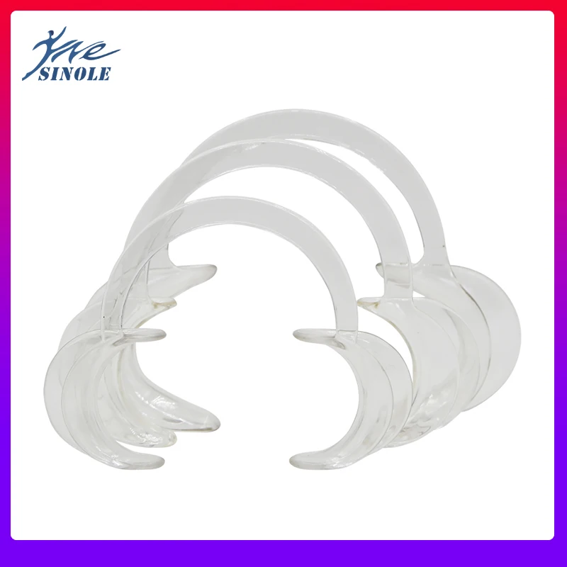 10 pcs C type Dental mouth opener tooth Straightener Spreader Lip Oral