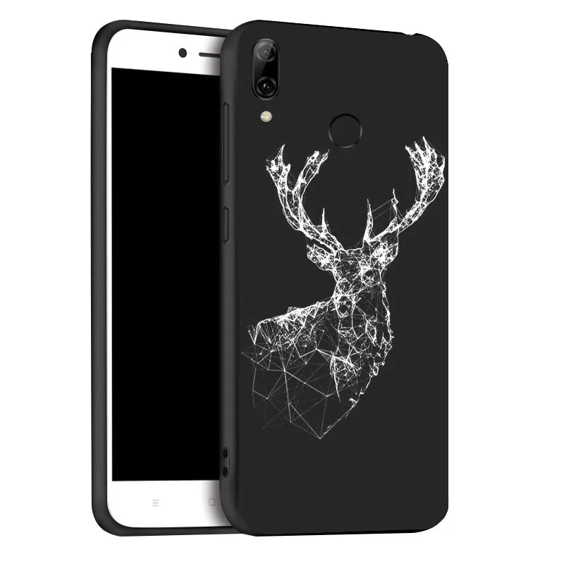 3D DIY чехол с рисунком для huawei P Smart Plus Z Мягкий силиконовый чехол TPU чехол для задней панели huawei nova 3i 3 4 чехол-бампер - Цвет: x065