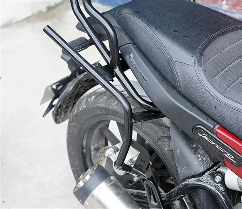 Для Benelli Leoncino 500 несущей мотоцикла боковые задние багажные коробки, футляры Монтажные Стойки кронштейны