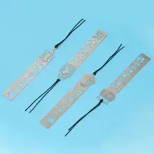 Милый креативный конь карусель клетка Золотая рыбка шар полый металлический Закладка-линейка подарок для детей и студентов школьные канцелярские принадлежности