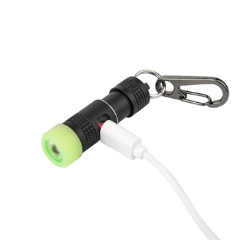

LUMINTOP GLOW 40LM Turboglow Head EDC Keychain Flashlight Built-in 3.7/80mAh 10180 Mini LED Torch Lamp Lantern