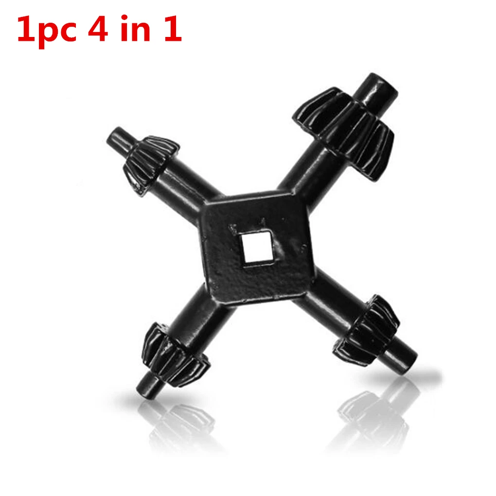 1pc Drills Chuck Key 4 Way Drill Press Chuck Dey 3/8" 1/2" Chucks